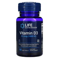 Life Extension - Vitamin D3, 1000 IU, 90 Softgeles