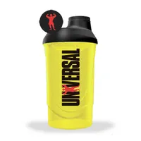 Universal Nutrition - Universal Shaker Bottle, Yellow, Pojemność, 600 ml