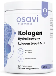 Osavi - Hydrolyzed Collagen, Type I & III, Powder, 300g