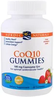 Nordic Naturals - CoQ10 Gummies, 100mg, Strawberry Flavor, 60 Gummies