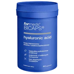 ForMeds - Kwas Hialuronowy, Bicaps Hyaluronic Acid, 60 kapsułek