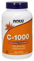 NOW Foods - Vitamin C-1000, Rosehip & Bioflavonoids, 250 Tablets