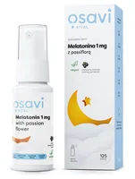 Osavi - Melatonin with Passionflower, 1mg, Oral Spray, Blackcurrant, 25 ml