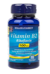  Holland & Barrett - Witamina B2, 100mg, 100 tabletek