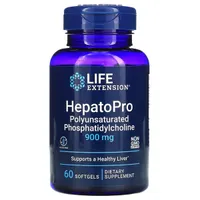 Life Extension - HepatoPro, Fosfatydylocholina Wielonienasycona, 900mg, 60 kapsułek miękkich
