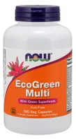 NOW Foods - EcoGreen Multi, Iron Free Multivitamins, 180 Vegetarian Softgels