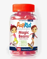 ActiKid - Multiwitaminy, Magic Beans, Raspberry, 90 żelek