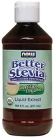 NOW Foods - Better Stevia, Organic, Płyn, 237 ml