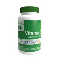 Health Thru Nutrition - Vitamin C, 500mg, 60 vaps