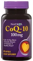 Natrol - Coenzyme Q10, 100mg, 60 Softgeles