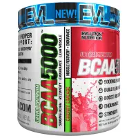 EVLution Nutrition - BCAA 5000, Cherry Limeade, Powder, 249g