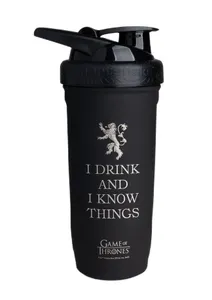 SmartShake - Reforce Stainless Steel - Game Of Thrones, I Drink and I Know Things, Pojemność, 900 ml