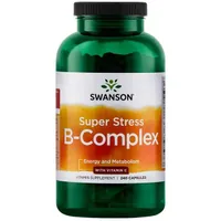 Swanson - Super Stress B-Complex + Vitamin C, 240 capsules