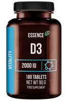 Essence Nutrition - Vitamin D3 2000 IU, 180 tablets