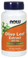 NOW Foods - Olive Leaf, Olive Leaf Extract, 500mg, 60 vkaps