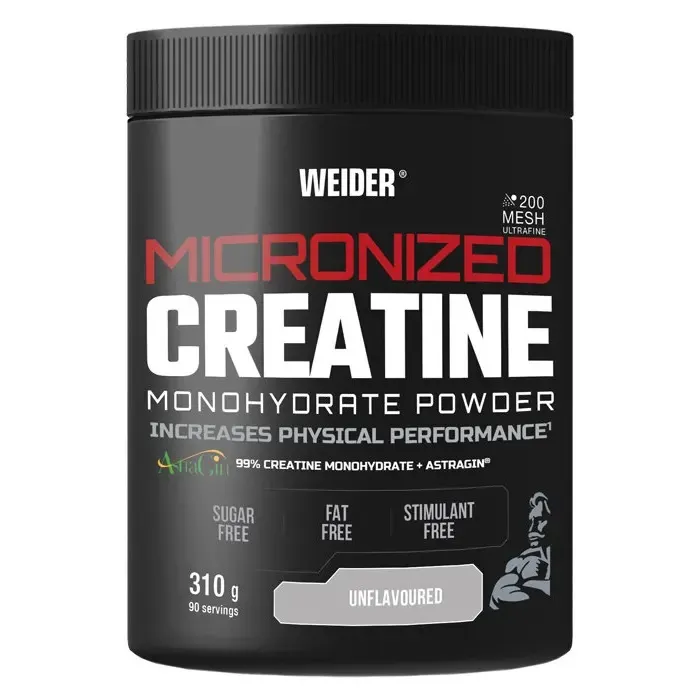 Weider - Kreatyna Mikronizowana, Bezsmakowa, Proszek, 310g