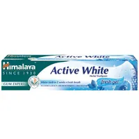Himalaya - Toothpaste, Active White Herbal Toothpaste, Fresh Gel, 75 ml
