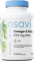 Osavi - Omega-3, Wegańskie, 250mg DHA, 120 kapsułek miękkich