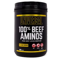 Universal Nutrition - 100% Beef Aminos, 400 tabletek