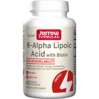 Jarrow Formulas - Alpha Lipoic Acid with Biotin, 60 capsules
