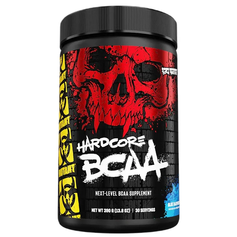 Mutant - Hardcore BCAA, Blue Raspberry, Proszek, 390g