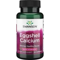 Swanson - Egg Shell, Calcium & Vitamin D-3, 60 Capsules