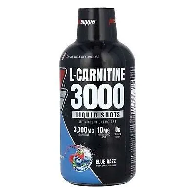 Pro Supps - L-Carnitine 3000, Blue Razz, Płyn, 473 ml