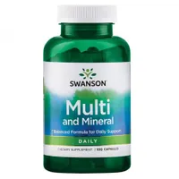 Swanson - Complex of Vitamins and Minerals, 100 capsules