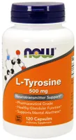 NOW Foods - L-Tyrosine, 500mg, 120 Capsules