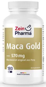 Zein Pharma - Maca Gold, 570mg, 180 kapsułek