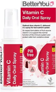 BtterYou - Witamin C Daily Oral Spray, Wiśnia i Granat, 50 ml