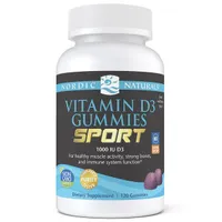 Nordic Naturals - Vitamin D3 Gummies Sport, Wild Berry, 120 gummies