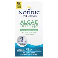 Nordic Naturals - Algae Omega, 715mg, Omega 3, EPA, DHA, 60 softgels