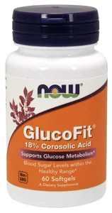 NOW Foods - GlucoFit, 60 kapsułek miękkich