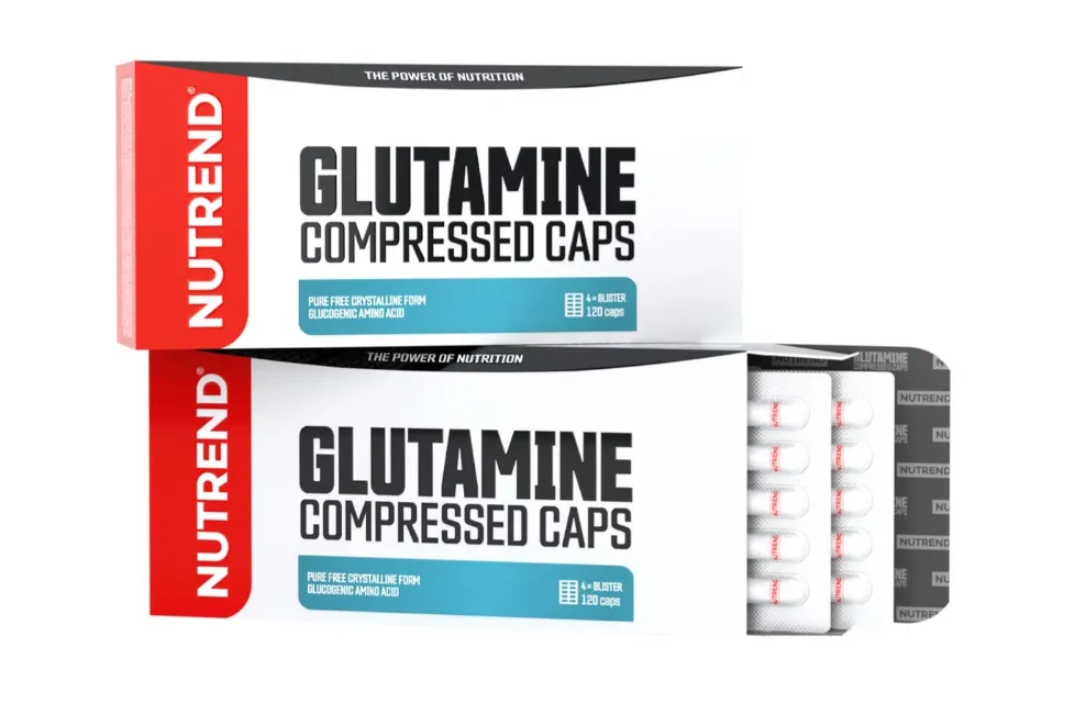 Nutrend - Glutamina, Compressed Caps, 120 kapsułek