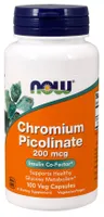 NOW Foods - Chromium Picolinate, Chromium Picolinate, 200mcg, 100 Capsules