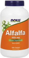 NOW Foods - Alfalfa, 650mg, 500 tablets