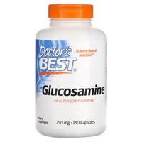 Doctor's Best - Glucosamine Sulfate, 750 mg, 180 capsules