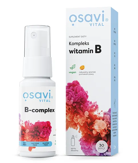 Osavi - Vitamin B Complex, Oral Spray, Orange, 25 ml