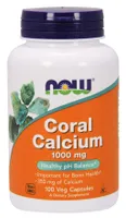 NOW Foods - Coral Calcium, Calcium, 1000mg, 100 Vkaps