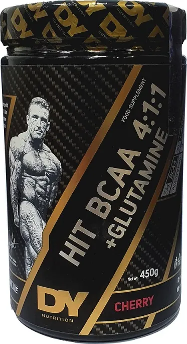 Dorian Yates - HIT BCAA 4:1:1 + Glutamine, Cherry, Proszek, 450g 