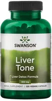 Swanson - Liver Tone, Body Detox Formula, 300mg, 120 vkaps