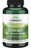 Swanson - Broccoli Extract, 600mg, Extra Strength, 120vkaps