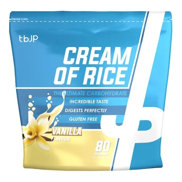 Trained by JP - Kleik Ryżowy, Cream of Rice, Wanilia, Proszek, 2000g