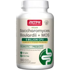 Jarrow Formulas - Saccharomyces Boulardii + MOS, 180 vcaps