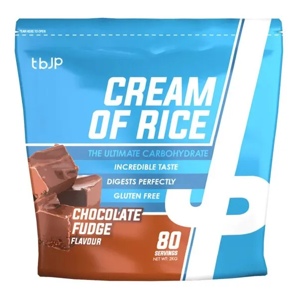 Trained by JP - Kleik Ryżowy, Cream of Rice, Chocolate Fudge, Proszek, 2000g