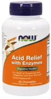 NOW Foods - Acid Relief + Enzymes, Acidity Regulator + Enzymes 60 gummies