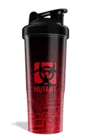 Mutant Logo Shaker, Black to Red Fade - 600 ml.