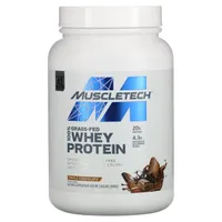 MuscleTech - Grass-Fed 100% Whey Protein, Triple Chocolate, Powder, 816g