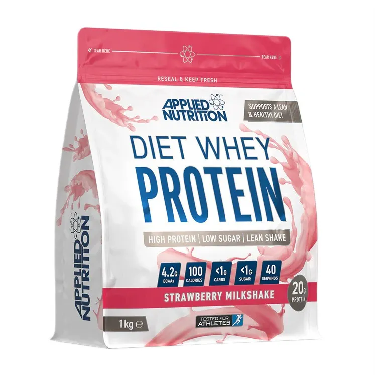 Applied Nutrition - Diet Whey, Milkshake Truskawkowy, Proszek, 1000g